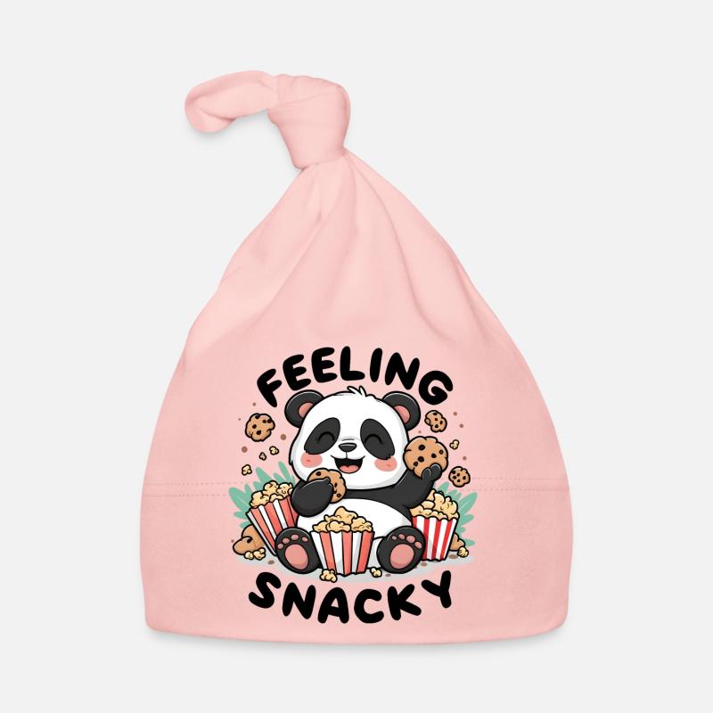 Panda - Se sentir grignotant Bonnet bio Bébé