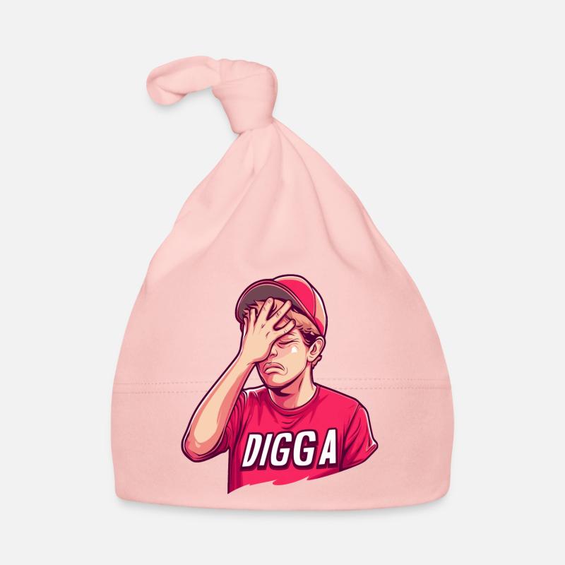 Digga Facepalm Bonnet bio Bébé