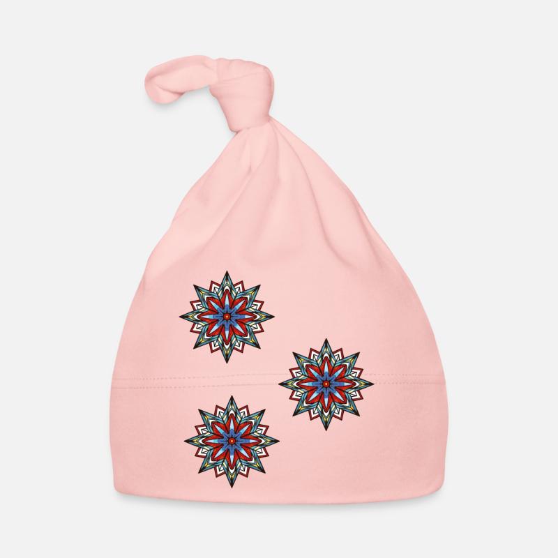 schneeflocke eiskristall Baby Bio-Mütze