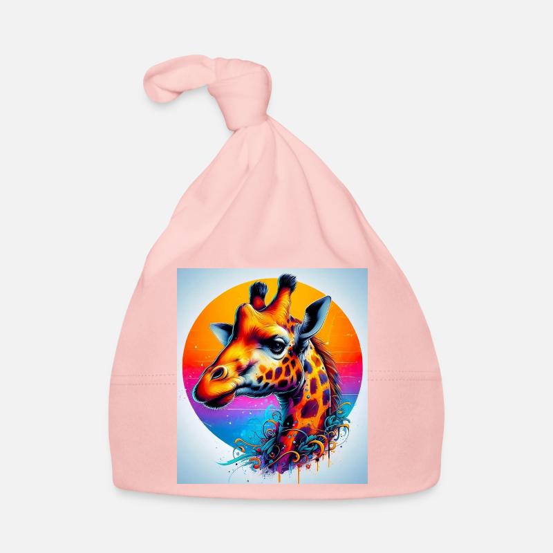 girafe Bonnet bio Bébé