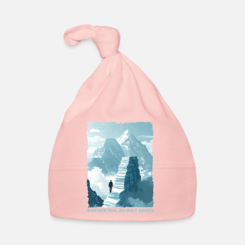 Paper steps to the summit Organic Baby Cap