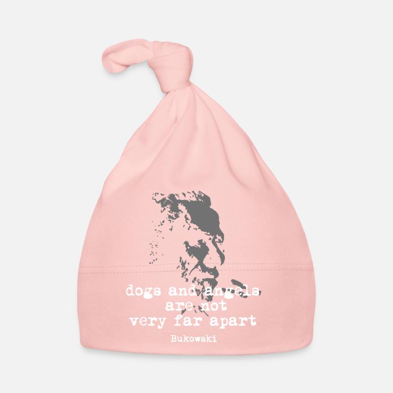 Citation de Charles Bukowski sur les chiens Bonnet bio Bébé