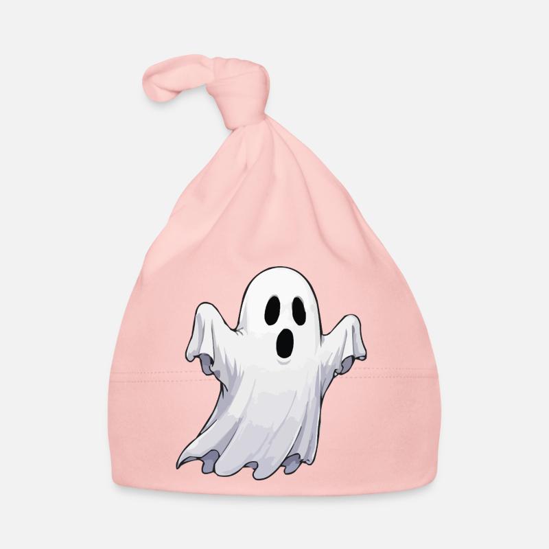 Friendly Haunted Ghost Organic Baby Cap