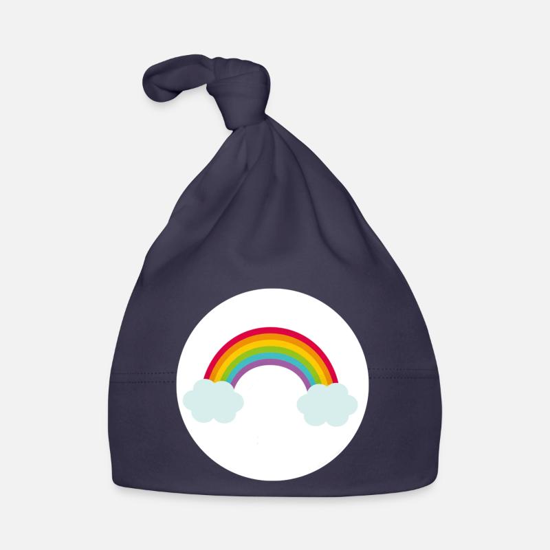 Lucky Bears,Costume,Rainbow,Pink Organic Baby Cap