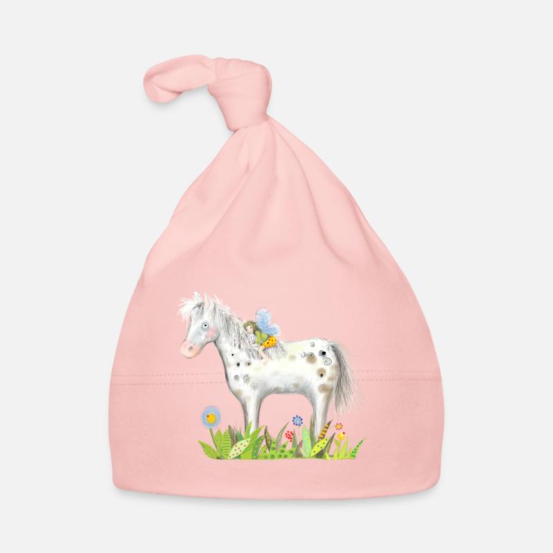 Fee. Das Pferd und die kleine Reiterin. Baby Bio-Mütze