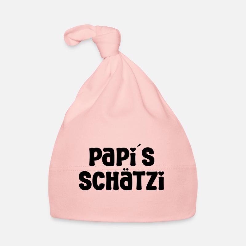 Papis Schätzi Papa Schweiz Papi Schweiz Baby Bio-Mütze