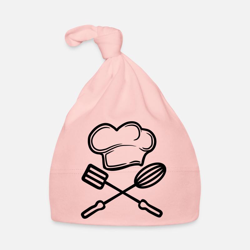 agitateur turner 2 emblème chef chapeau chapeau chef ko Bonnet bio Bébé