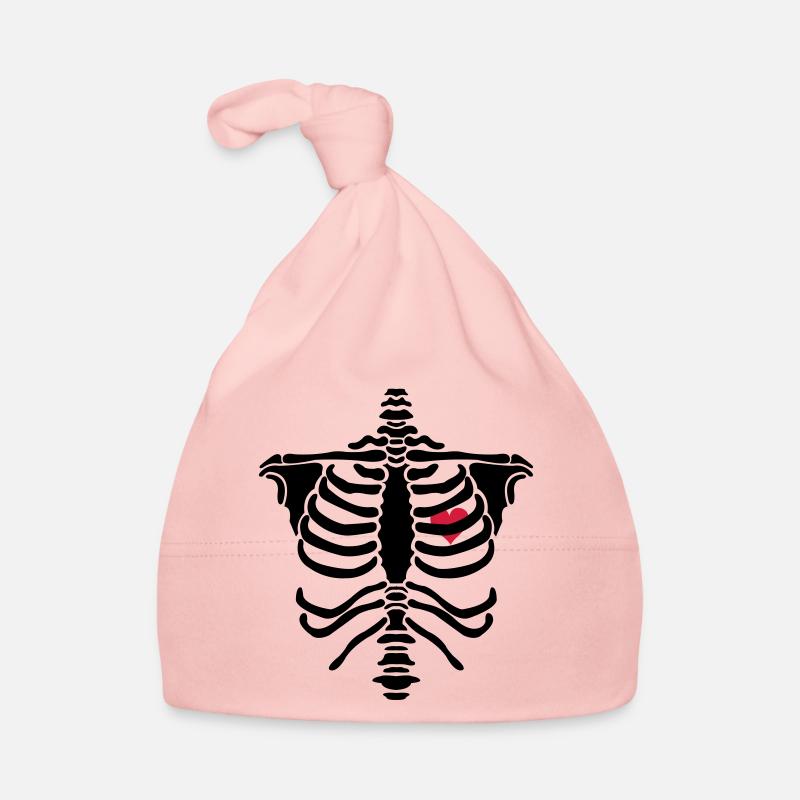 skelett2 Baby Bio-Mütze