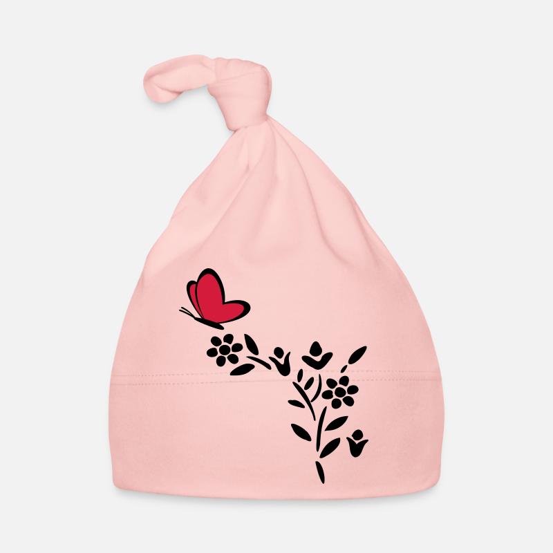 Usine de coeur de papillon Bonnet bio Bébé
