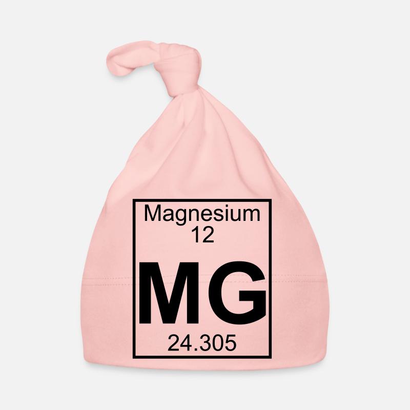 Periodic table element 12 - Mg (magnesium) - BIG Baby Bio-Mütze