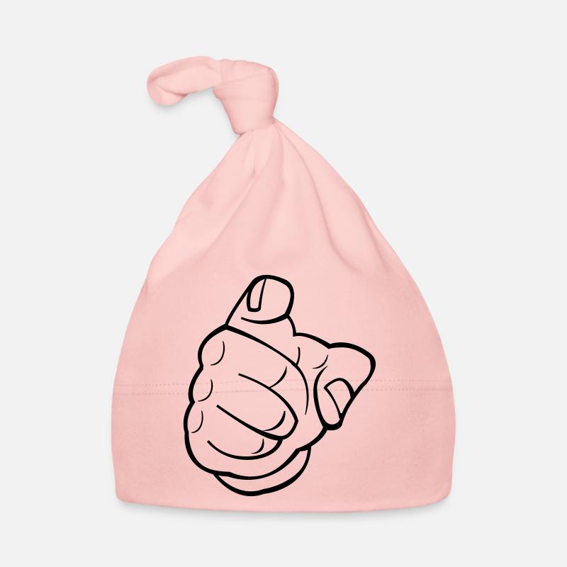 zeigefinger Baby Bio-Mütze