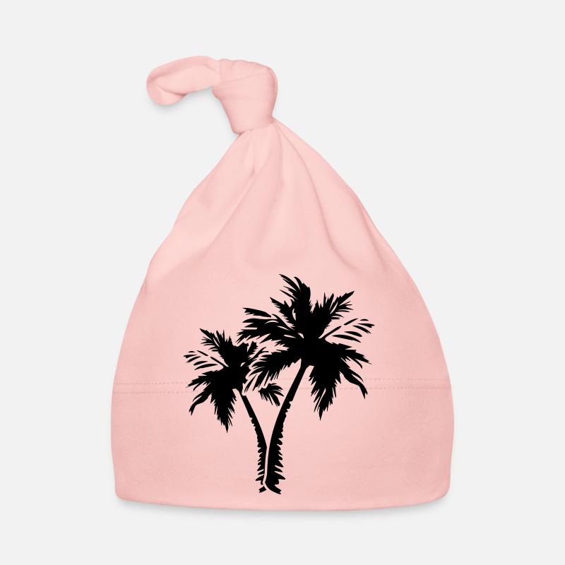 palm trees Baby Bio-Mütze