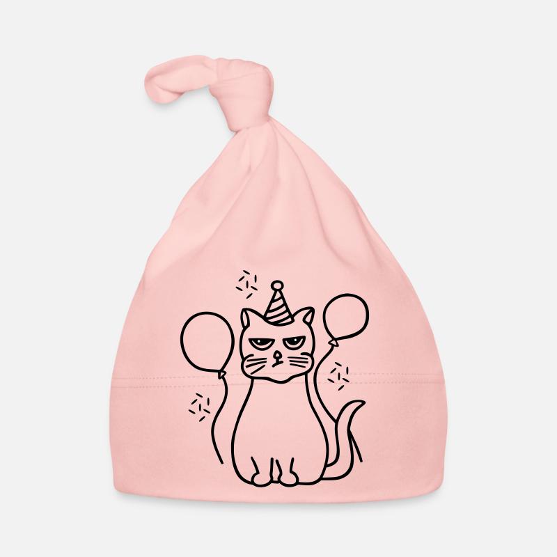 Chat grincheux Bonnet bio Bébé