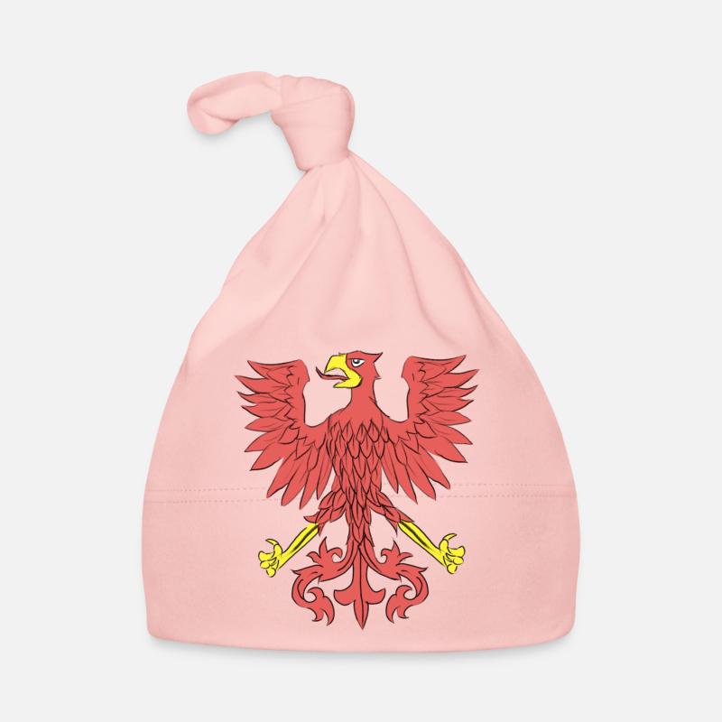 Emblem Polish eagle Organic Baby Cap