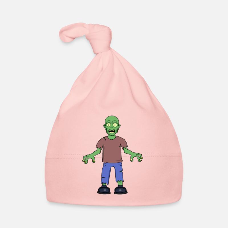 Zombie effrayé Bonnet bio Bébé