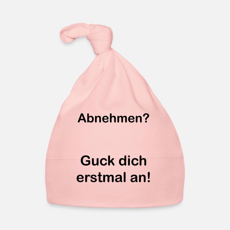 Abnehmen. Spruch. Geschenkidee. Statement Baby Bio-Mütze