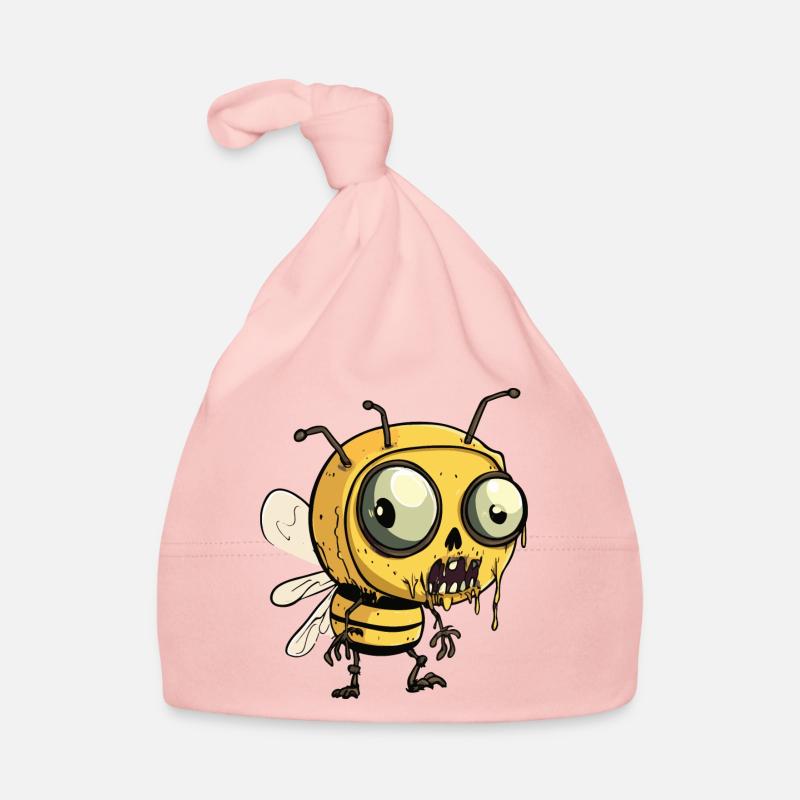 Bee Halloween Comic Funny Organic Baby Cap