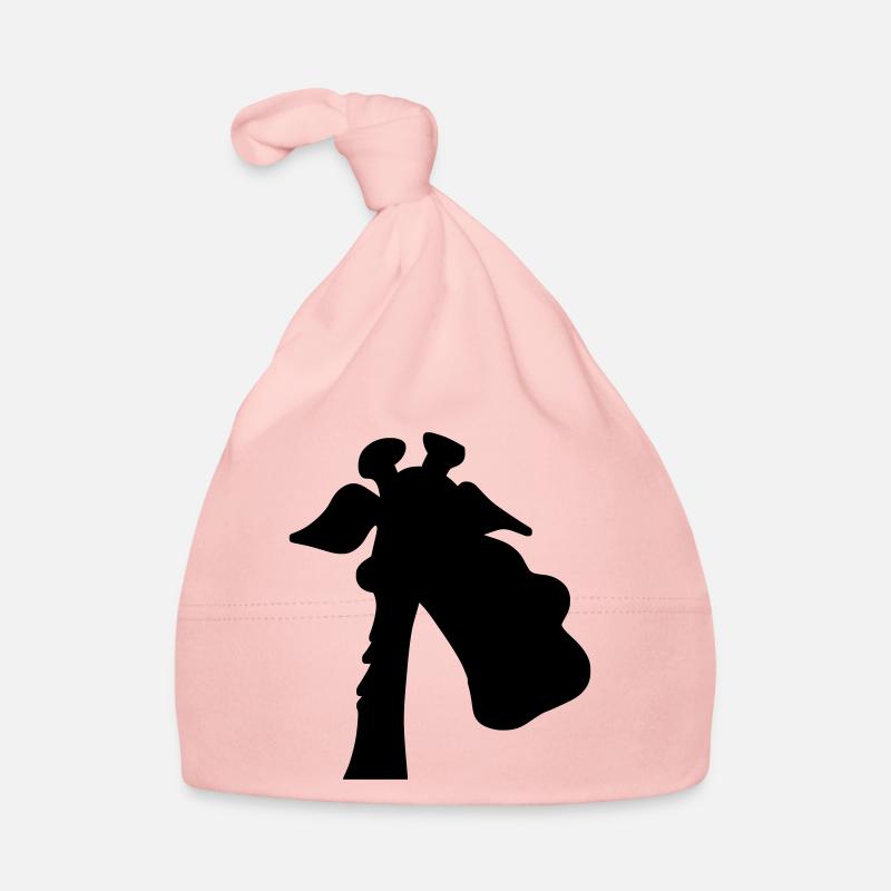 Giraffe Silhouette Baby Bio-Mütze
