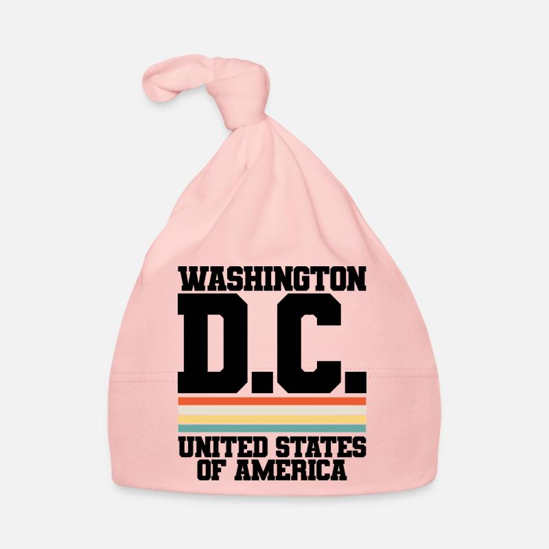 WASHINGTON, D.C., États-Unis d’Amérique - Bonnet bio Bébé - rose