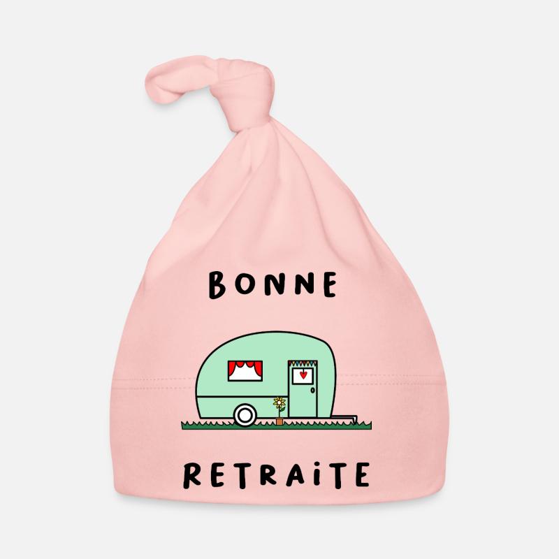 JOYEUSE RETRAITE. RETRAITE. RETRAITEE. RETRAITE Bonnet bio Bébé