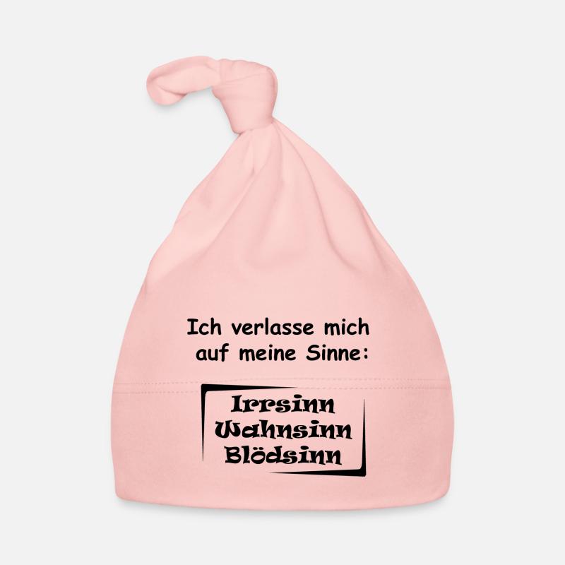 Verlasse dich auf deine drei Sinne... Baby Bio-Mütze