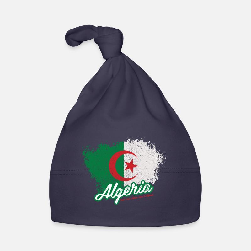 One, two, three, viva l'Algérie Bonnet bio Bébé