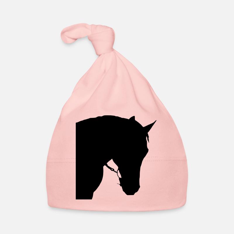 Horse head 6 Organic Baby Cap