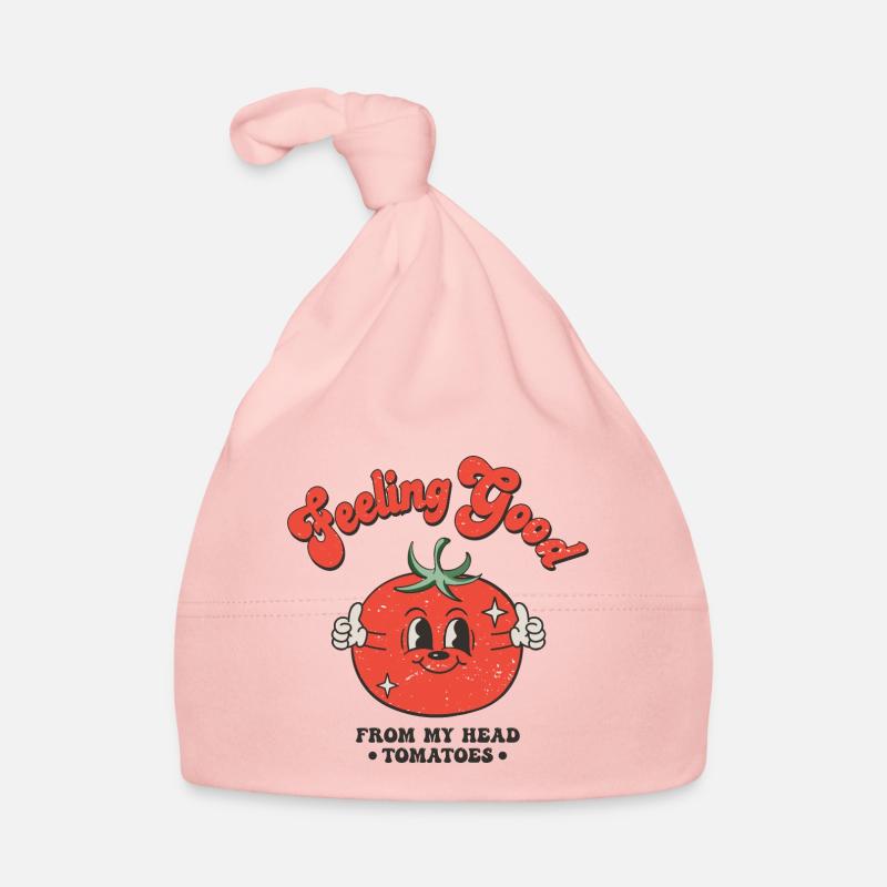 Tomato and good mood Organic Baby Cap