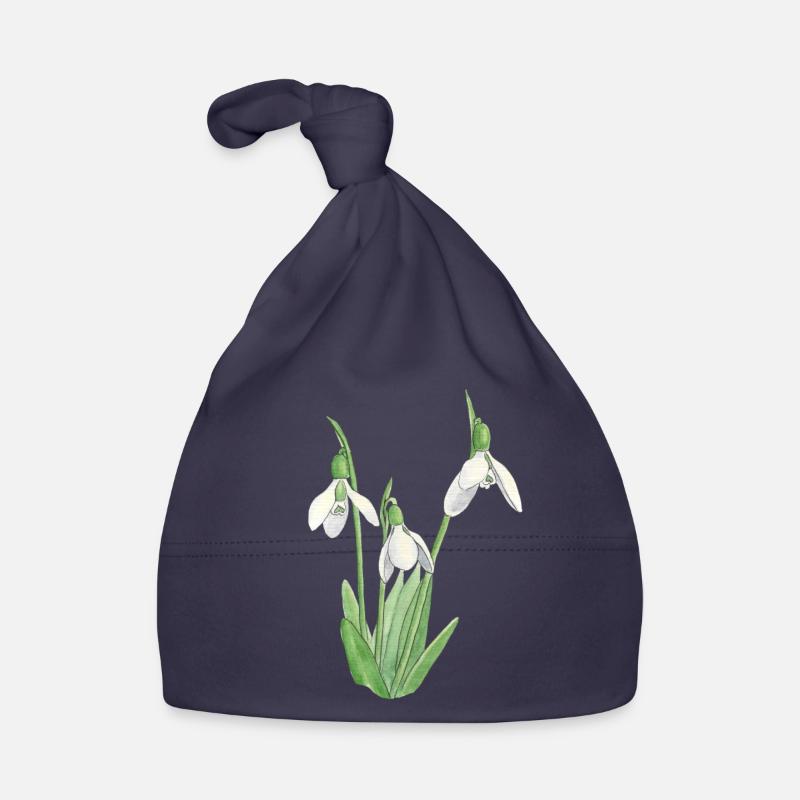 Perce-neige Bonnet bio Bébé