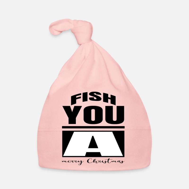 Idée cadeau d’anniversaire Citation hameçon Bonnet bio Bébé