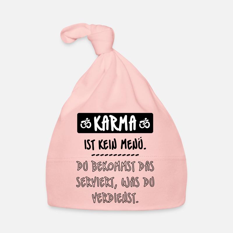 Karma, Schicksal, Buddha Baby Bio-Mütze