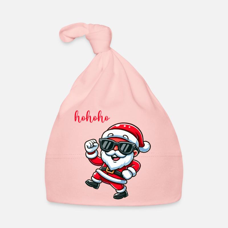 weihnachtsmann hohoho Baby Bio-Mütze