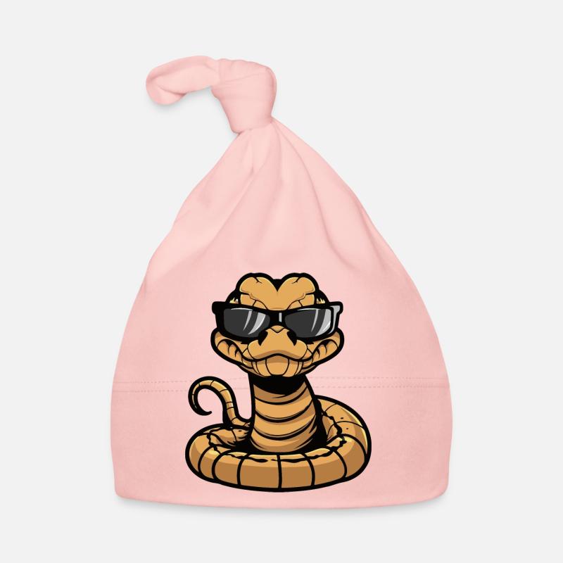 Animal serpent cobra Bonnet bio Bébé