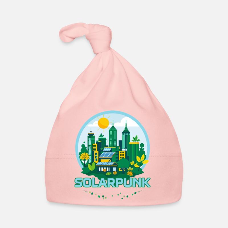 Solarpunk Organic Baby Cap