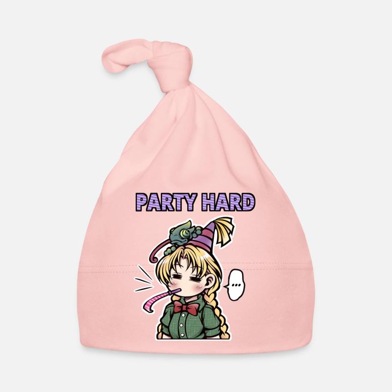 Party Hard Baby Bio-Mütze