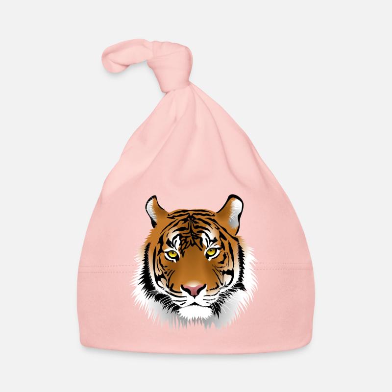 Tigergesicht Baby Bio-Mütze