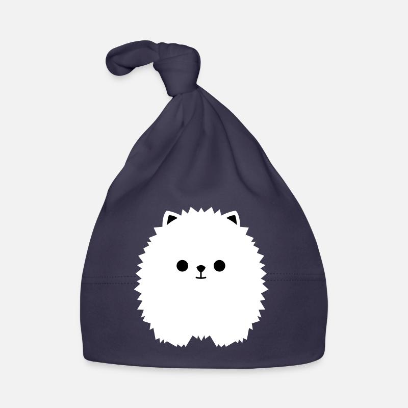 Zwergspitz V1 Baby Bio-Mütze