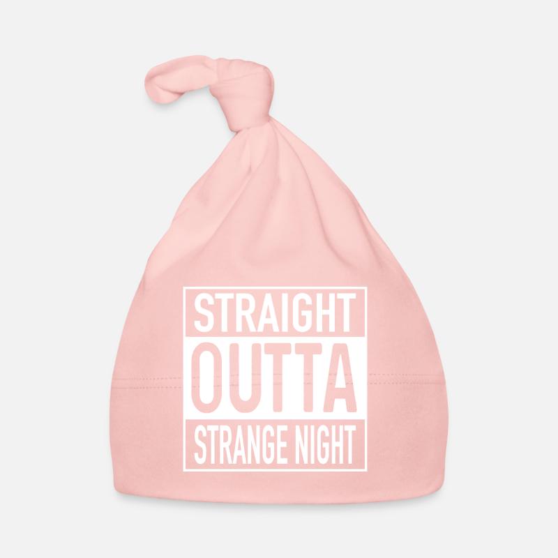 Straight OUTTA Strange Night Baby Bio-Mütze
