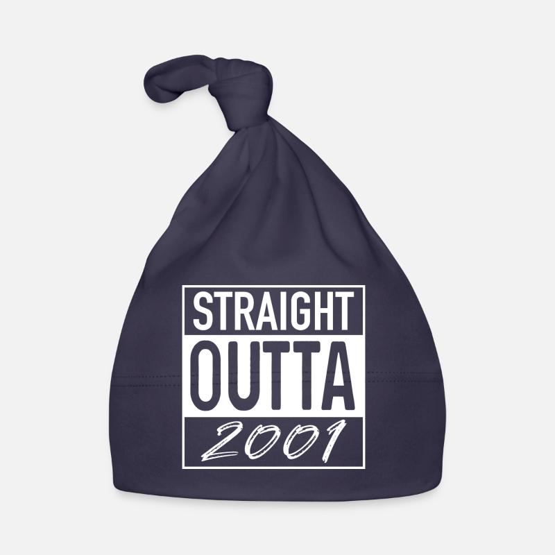 Straight OUTTA 2001 Baby Bio-Mütze