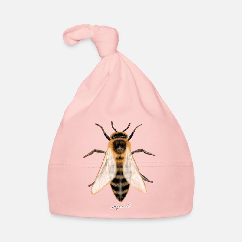 bee Organic Baby Cap