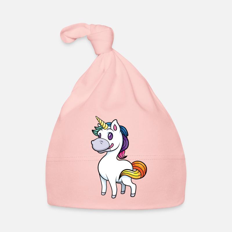 Fière licorne Bonnet bio Bébé