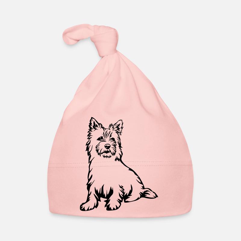 Cairn Terrier Organic Baby Cap