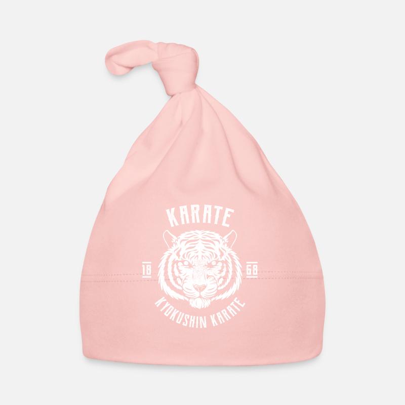 Japanese Tiger Karate Gift Organic Baby Cap