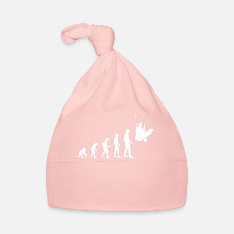 Ringeturnen Ringsport Lustige Evolution Geschenk Baby Bio-Mütze