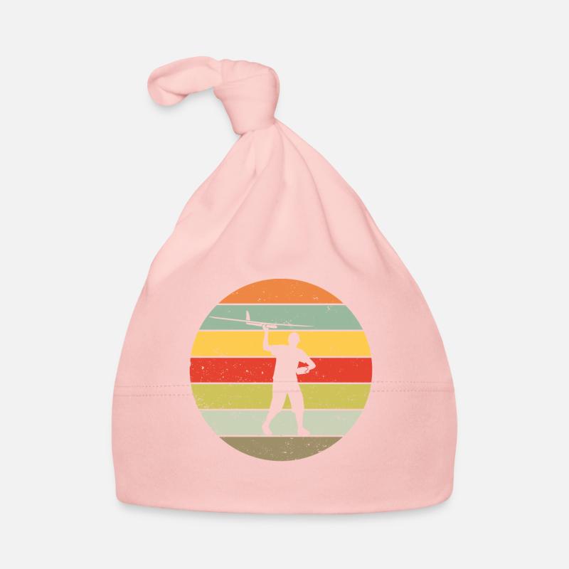 Modellflug Modellbauer Flugzeug Retro Geschenk Baby Bio-Mütze