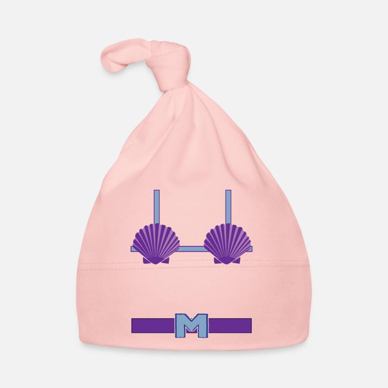 Zeemeermin man / vrouw kostuum shell bikini Bio-muts voor baby's