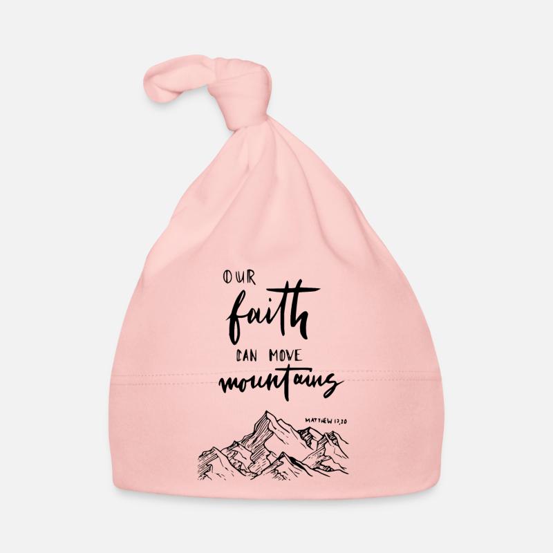 Verse de la Bible chrétienne Bonnet bio Bébé