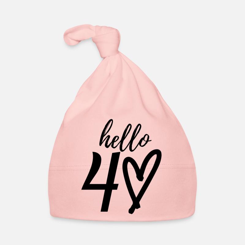 40e anniversaire Bonnet bio Bébé