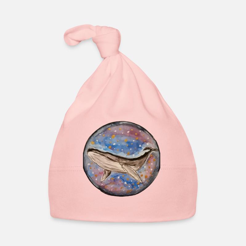 wale / whale Baby Bio-Mütze