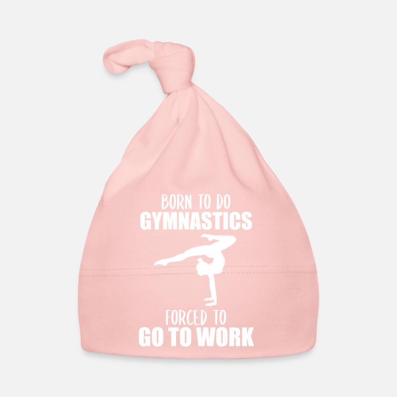 Gymnastin Gymnastik Geschenk Damen Mädchen Spruch Baby Bio-Mütze